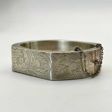 Antique Florentine Bracelet Sterling Silver