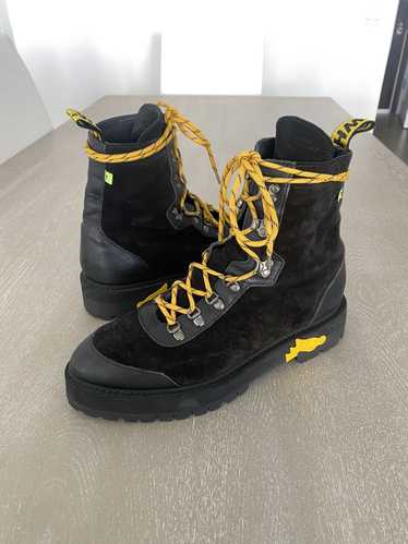 Off-White Off-White Black Hiking Combat Boots