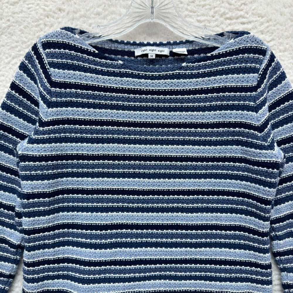 Vintage Y2K Vintage Striped Sweater M Medium Wome… - image 3