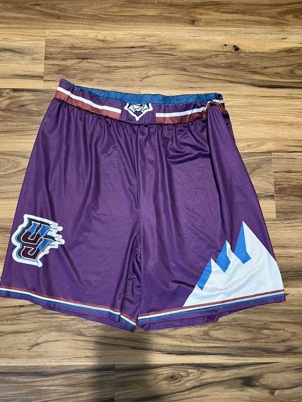 NBA × Vintage Utah Jazz shorts - image 1