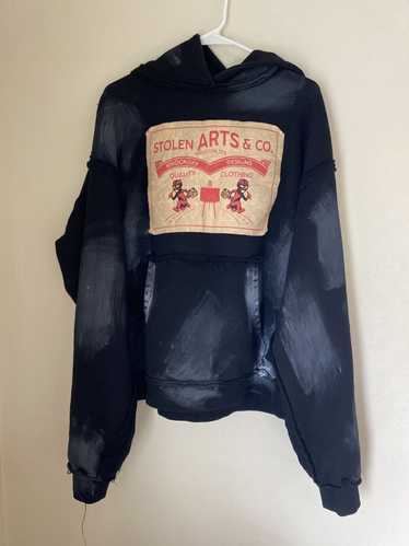 Art × Designer × Streetwear Stolen arts hoody