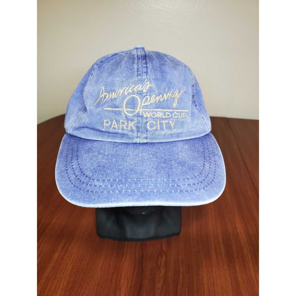 Hat Vintage Park City Ski Hat World Cup Cap Ski R… - image 1