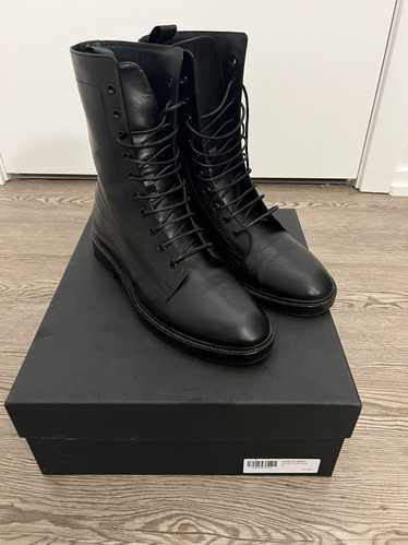 Designer Unknown Articles - Black Lace Up Combat B