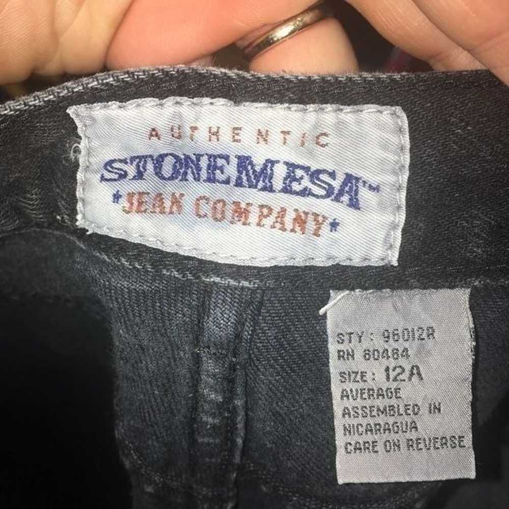 Stonemesa vintage black size 12 mom jeans - image 2