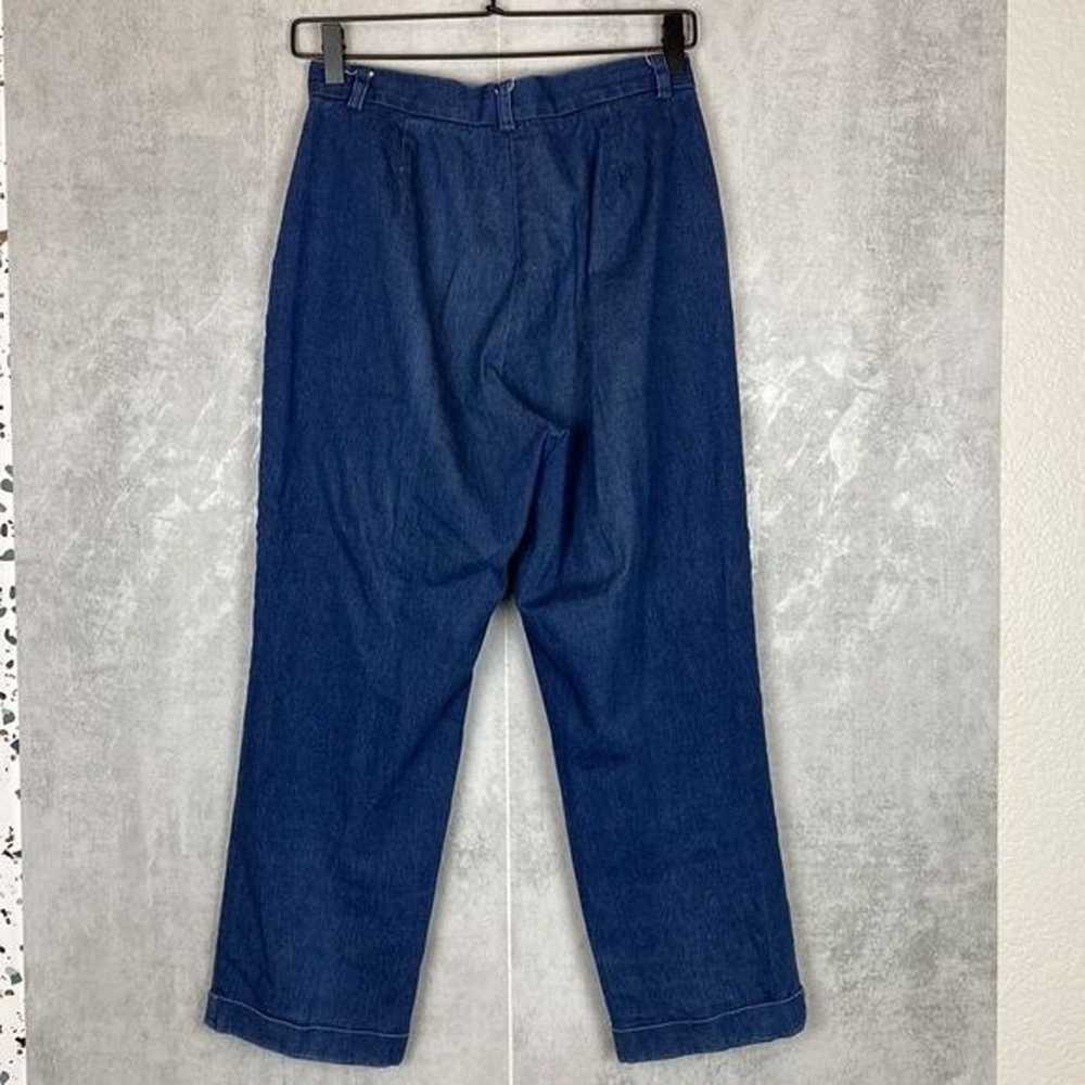 Vintage cropped ankle jeans - image 6
