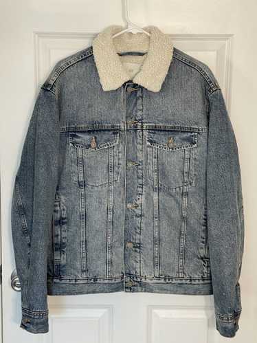 Denim Jacket × H&M × Levi's H&M Medium Blue Cream 