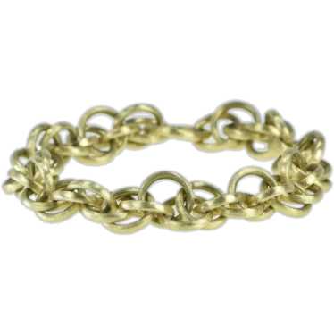 18K Marco Bicego Jaipur Ornate Chain Bracelet 6.5"