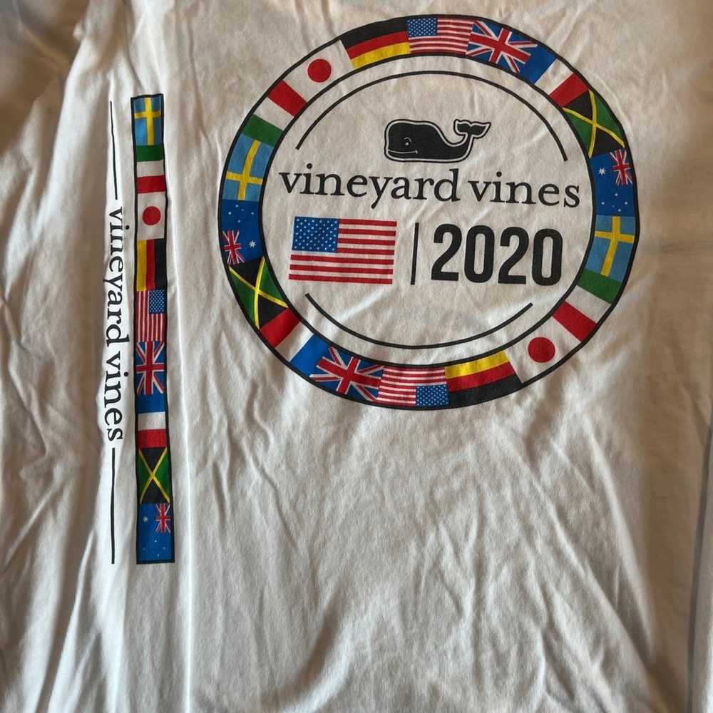 VTG Vineyard Vines Size M 2020 Olympics Long Slee… - image 5