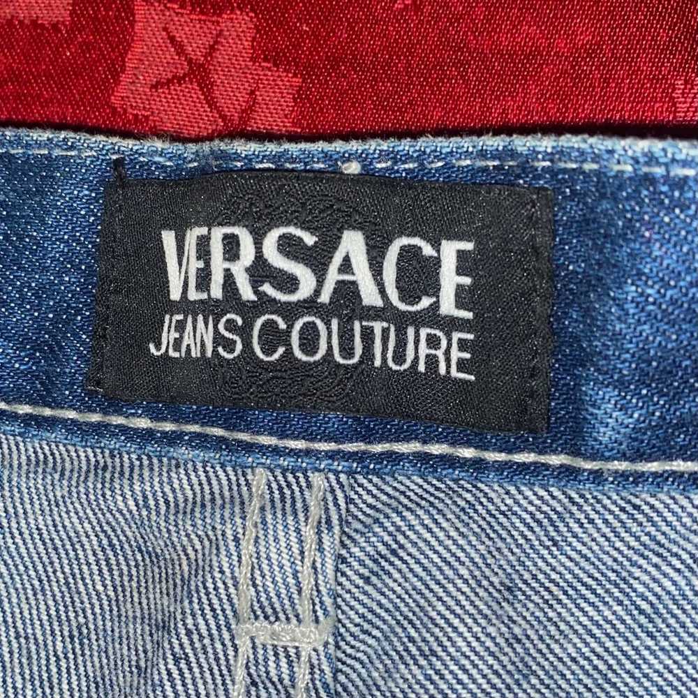 Vintage Versace Jeans Couture Denim Medusa Made i… - image 7