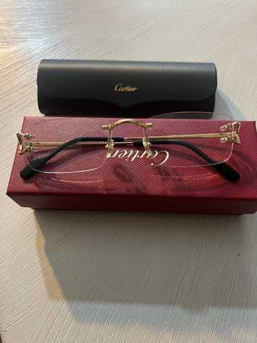 Cartier Cartier 001 rimless square glasses