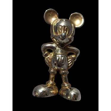 Disney Vintage Silver/Gold Mickey Mouse Brooch