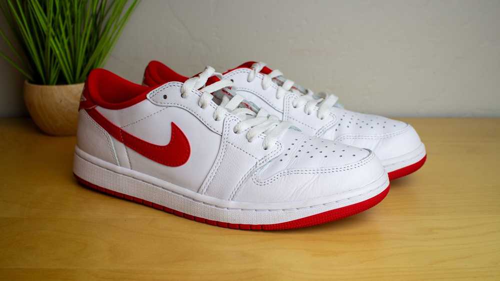 Jordan Brand × Nike Jordan 1 Low OG University Red - image 1