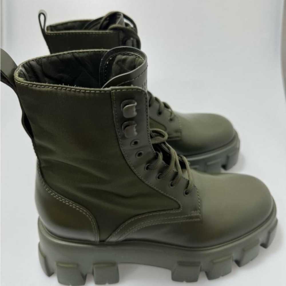 Prada Monolith leather boots - image 10