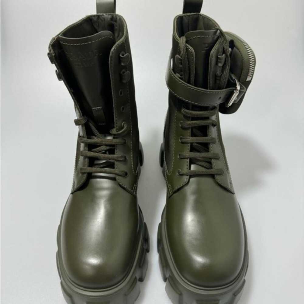 Prada Monolith leather boots - image 2