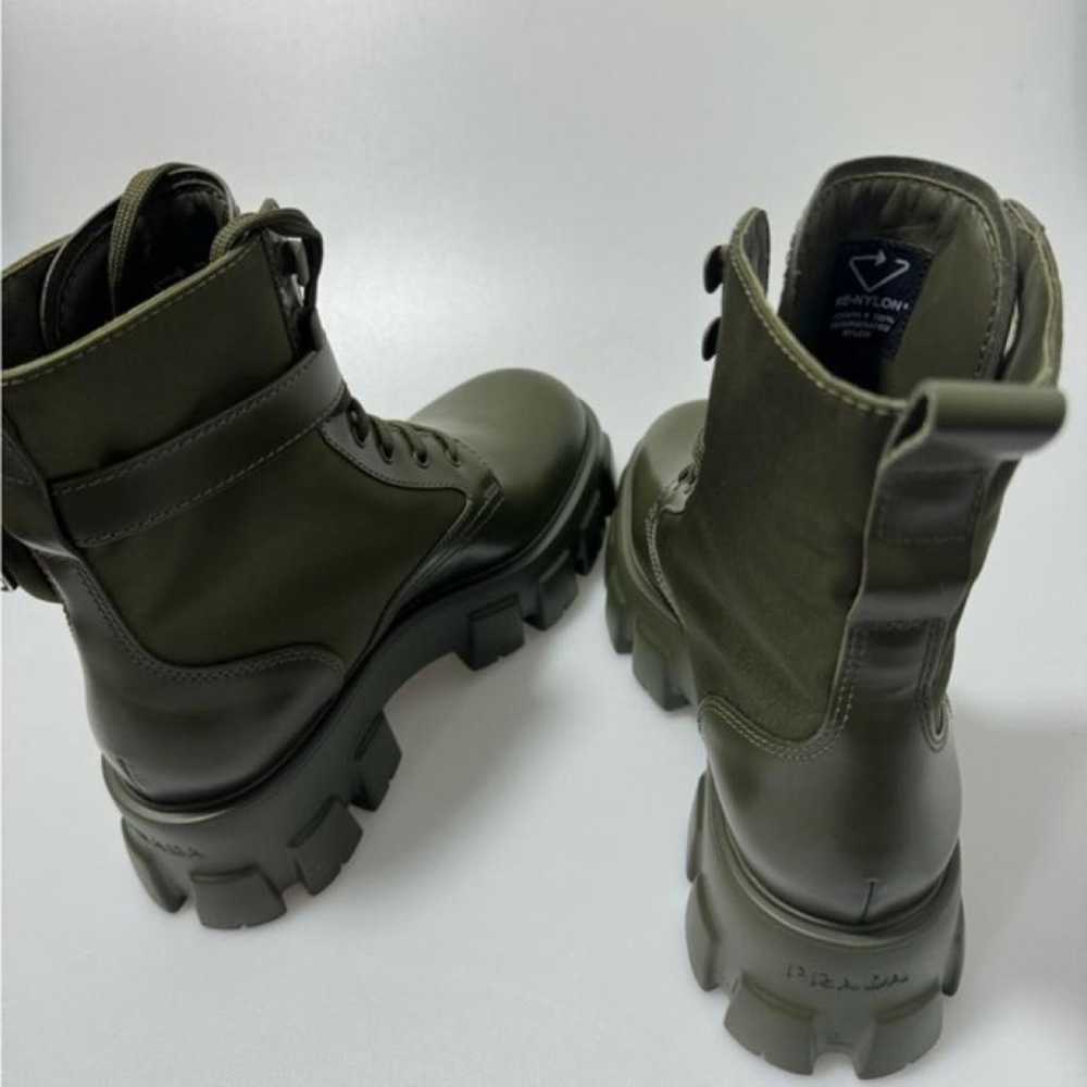 Prada Monolith leather boots - image 9