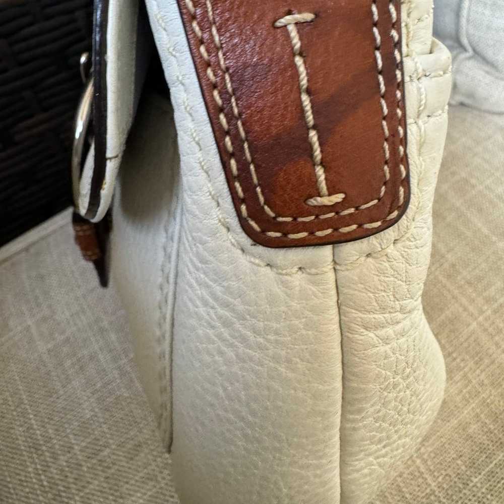 Coach vintage soho bag white and tan - image 4