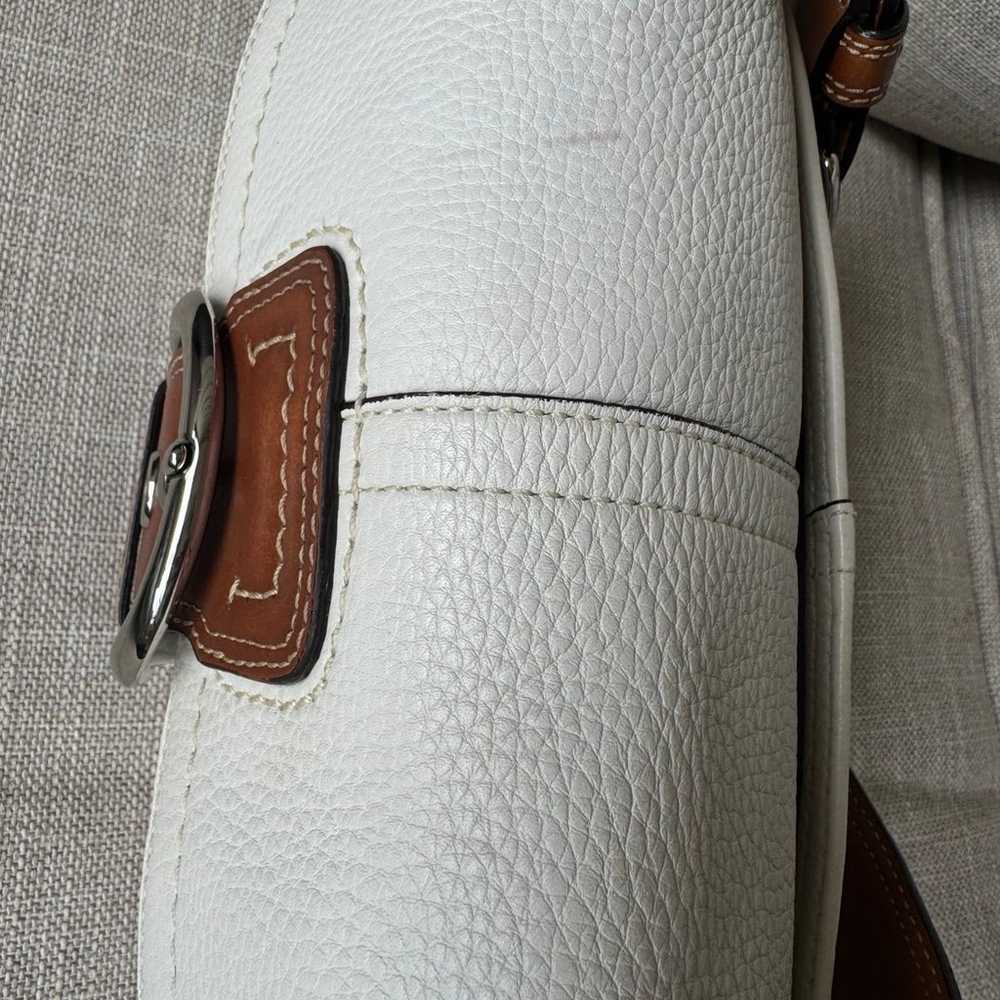 Coach vintage soho bag white and tan - image 7