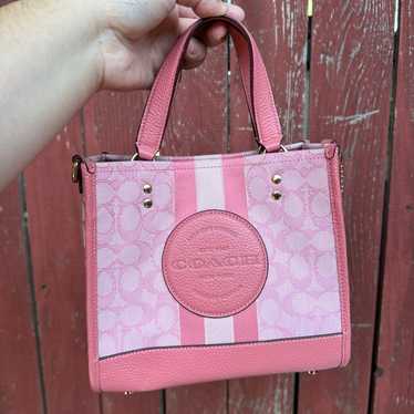 Pink Coach Dempsey Tote
