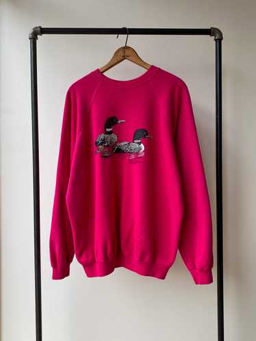 80's Hanes Loon Raglan Crewneck—[XL]