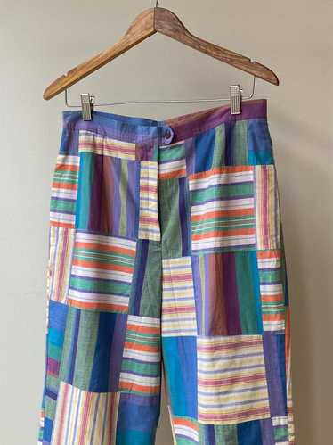 Madras Patchwork Pants—[30x33]