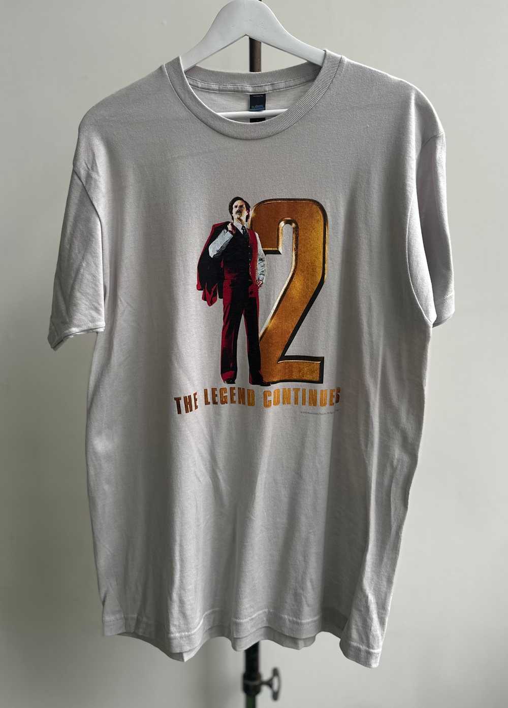 Vintage Anchorman 2 Movie Promo T-Shirt Large - image 1