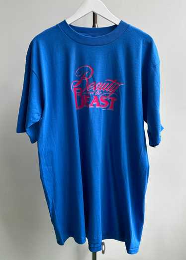 Vintage Beauty and the Beast Movie Promo T-Shirt X