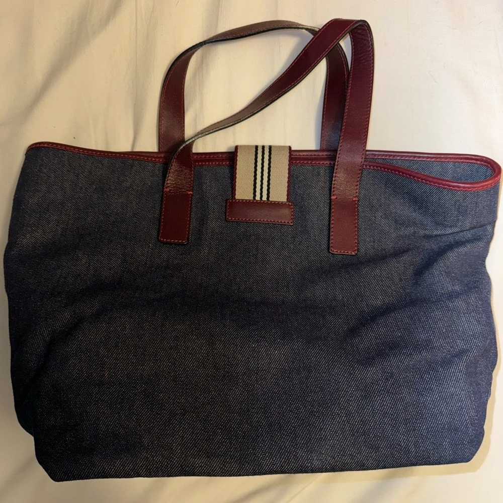 Burberry Denim Tote - image 2