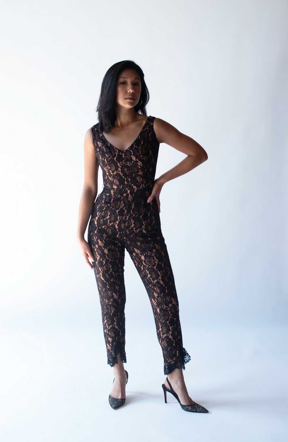 1960s Lace Jumpsuit - image 4