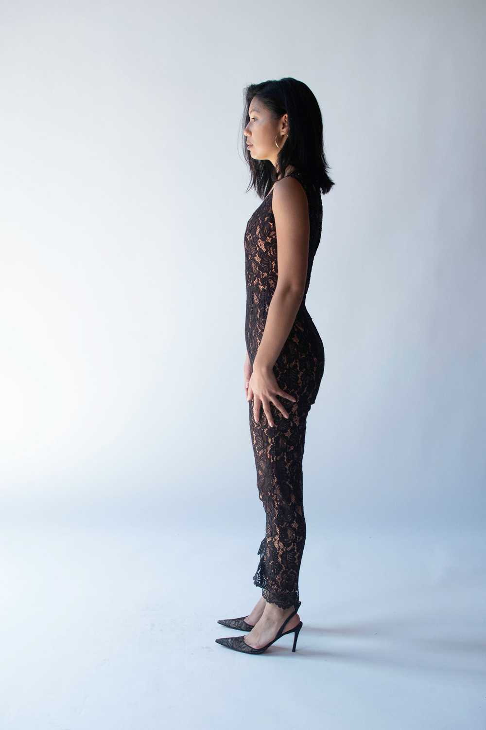 1960s Lace Jumpsuit - image 5