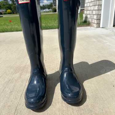Hunter tall rain boots