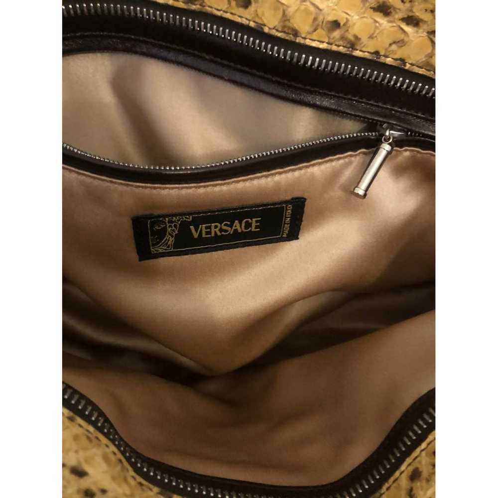 Versace Python handbag - image 5