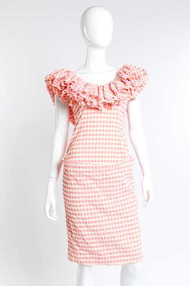 VIVIENNE WESTWOOD 2011 S/S Gingham Ruffle Dress