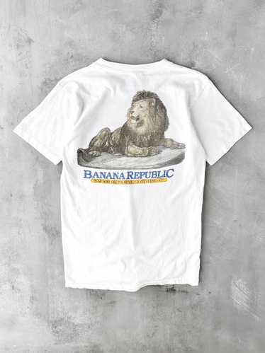 Banana Republic Pocket T-Shirt 80's - Small