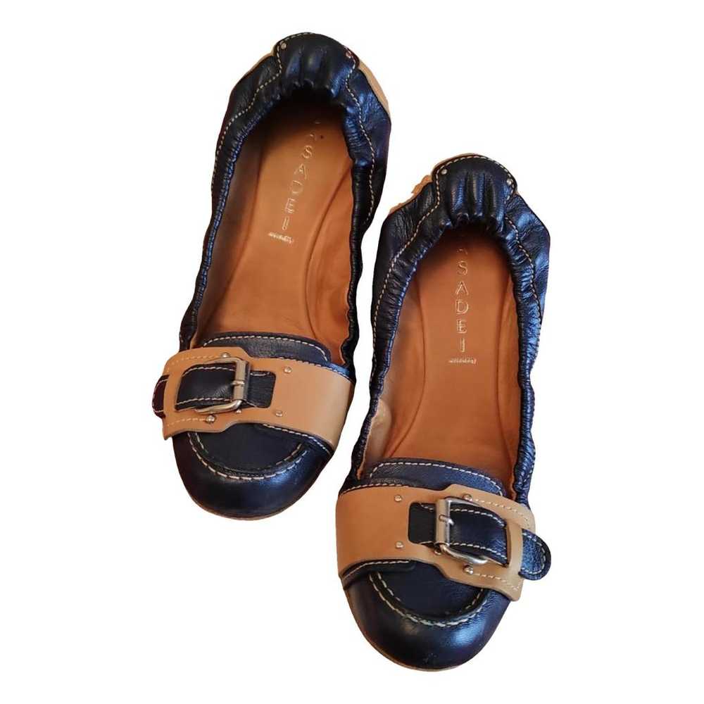 Casadei Leather flats - image 1