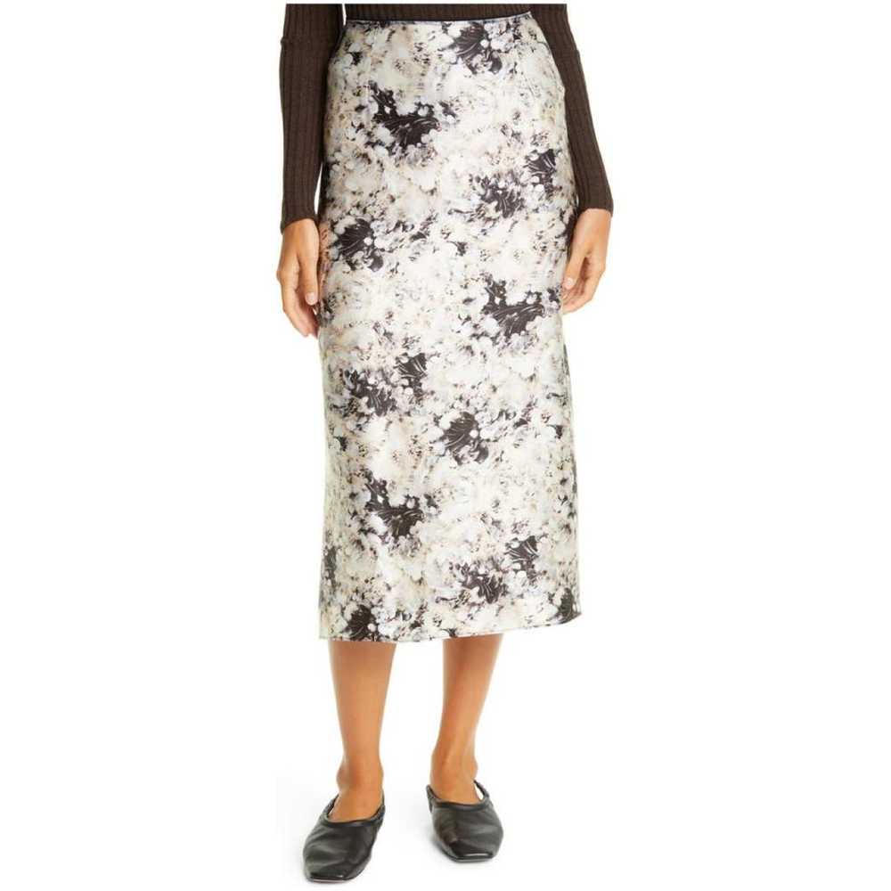 Vince Silk mid-length skirt - image 2