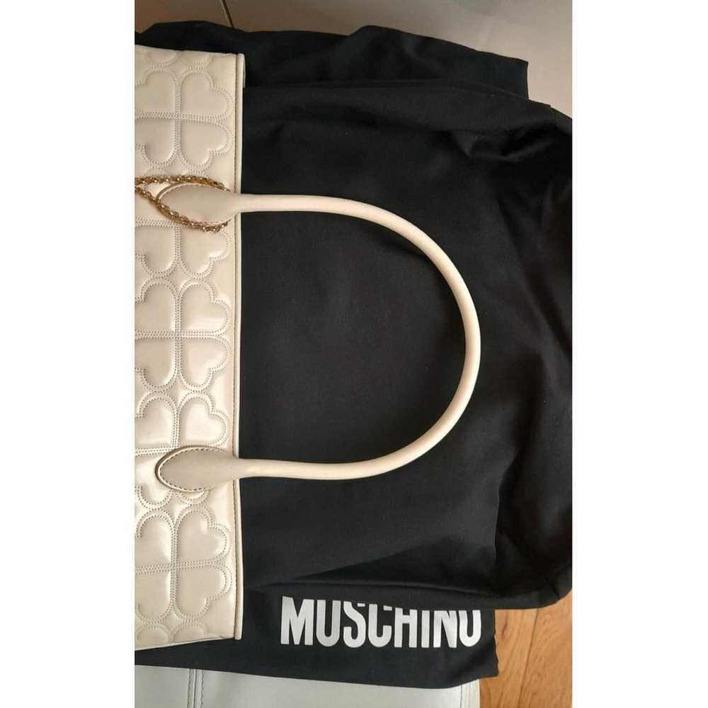 Moschino Love Patent leather handbag - image 9