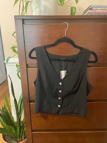 Madewell Katrina Crop Vest Top in Softdrape (6) |… - image 1