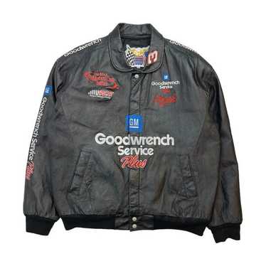 XL Dale Earnhardt Tribute Leather Jacket (Black) store See photos