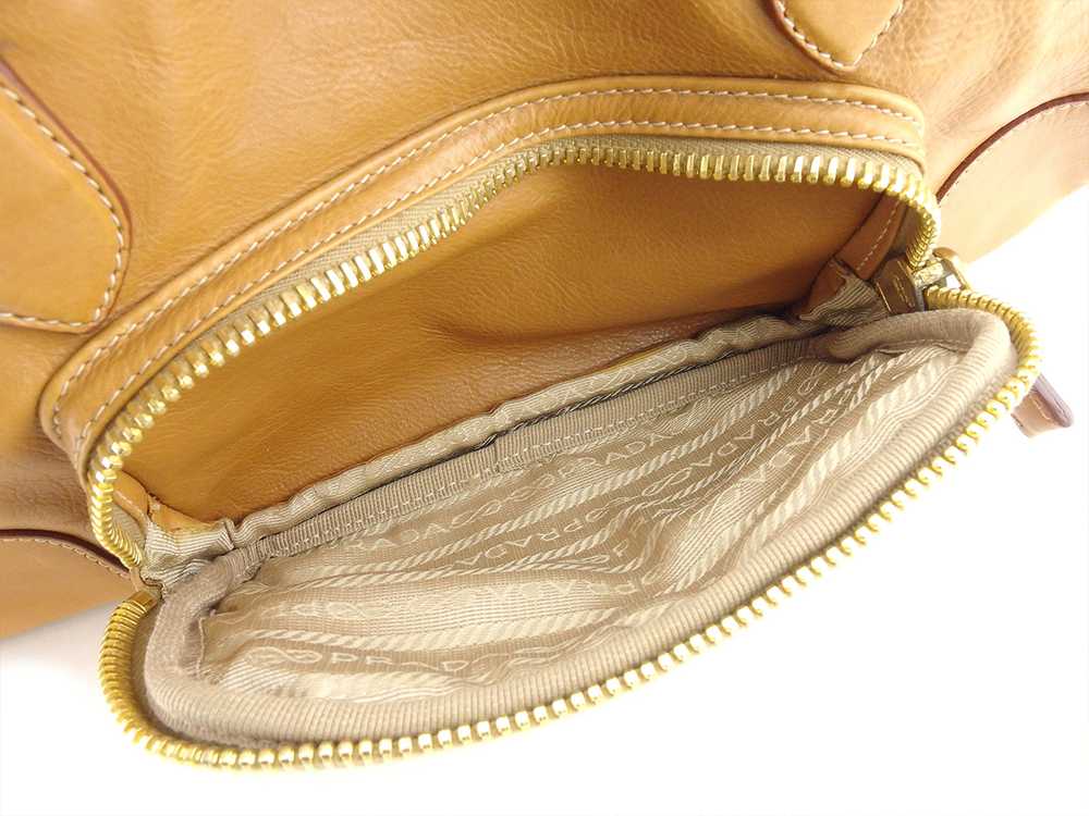 Prada Shoulder Bag Brand Back Mini Boston Outlet … - image 8