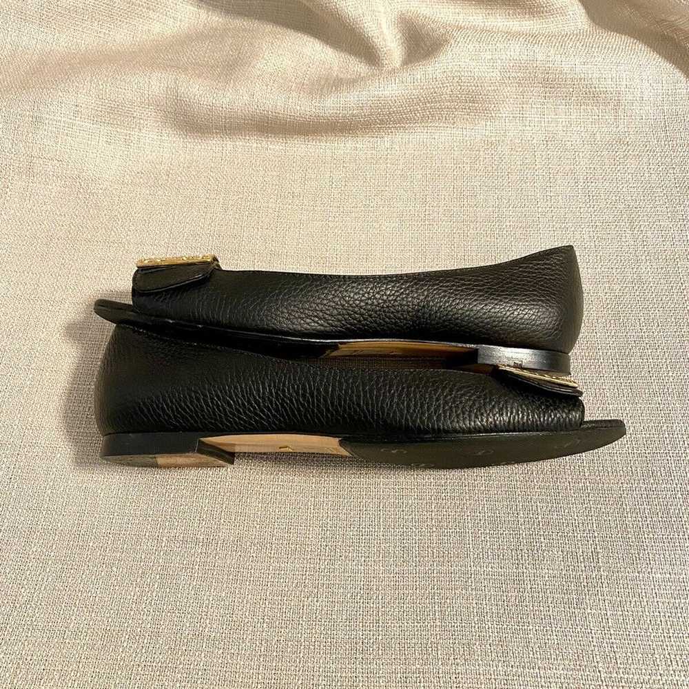 Authentic Emporio Armani Leather Ballet Flats Siz… - image 7