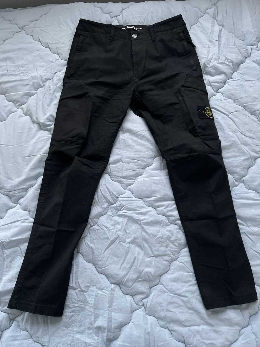 Stone Island Stone Island Cargo Pants Black - image 2