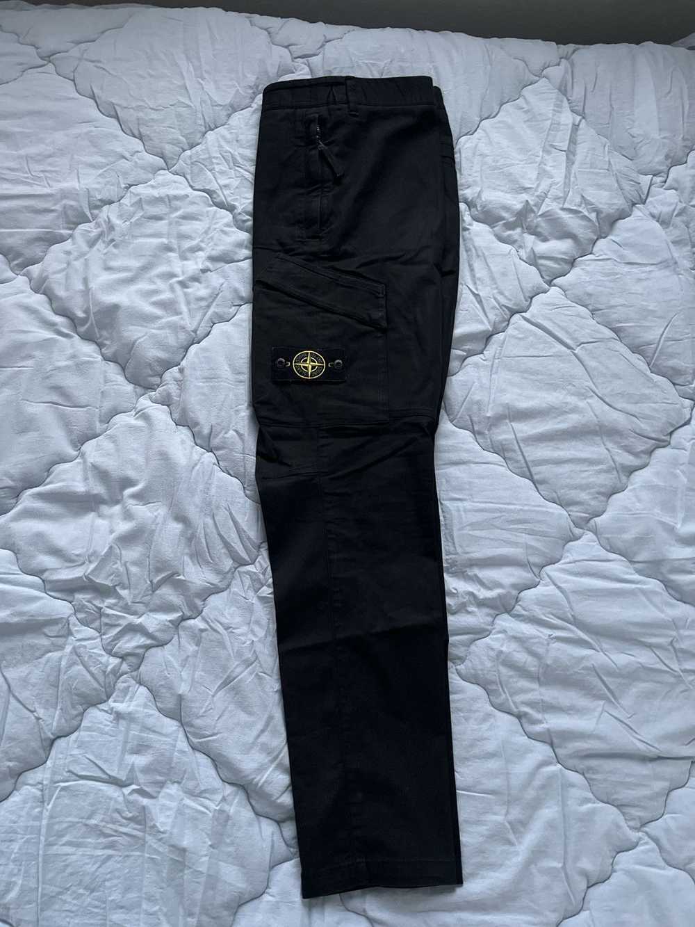 Stone Island Stone Island Cargo Pants Black - image 3