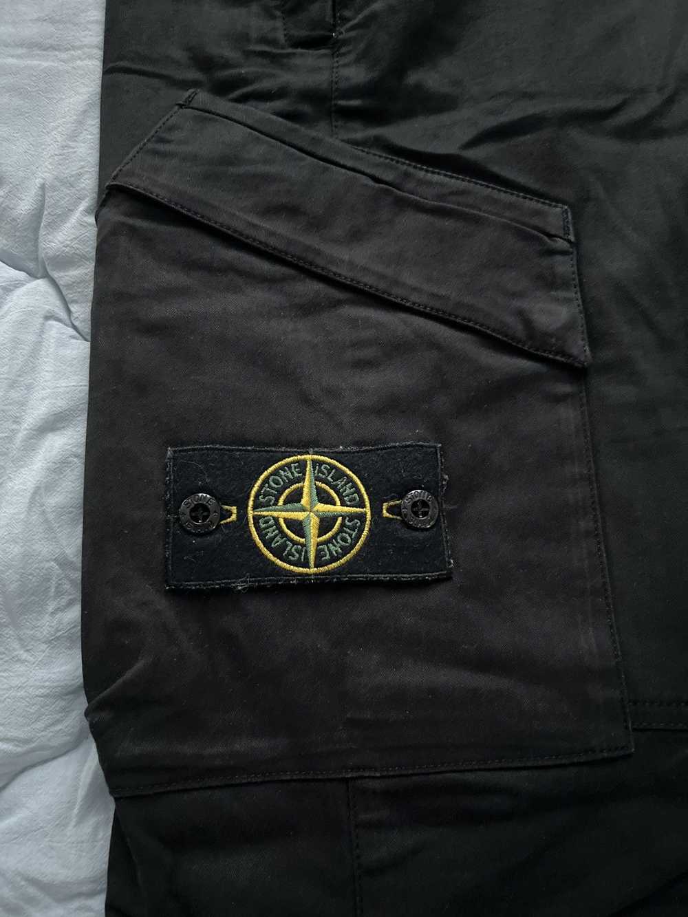 Stone Island Stone Island Cargo Pants Black - image 4