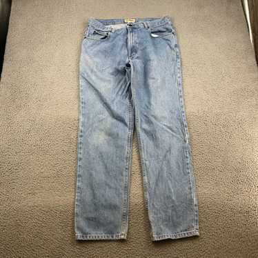 Vintage LL Bean Jeans Adult 35x32 Blue Classic Fit