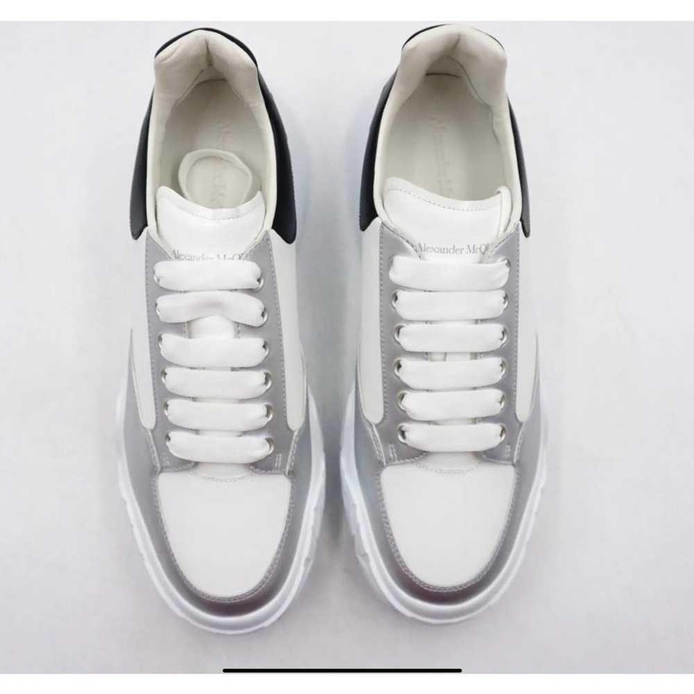 Alexander McQueen Court Trainer leather low train… - image 4