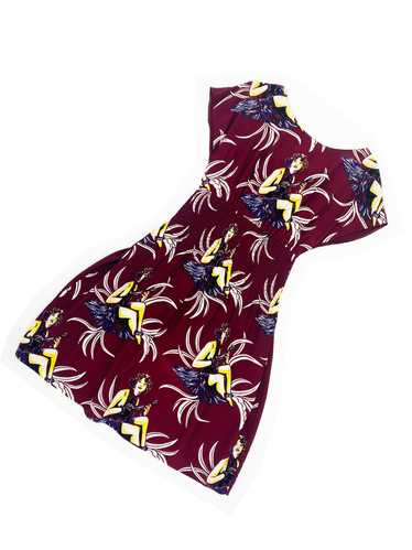 Prada S/S 2014 Hawaiian print dress