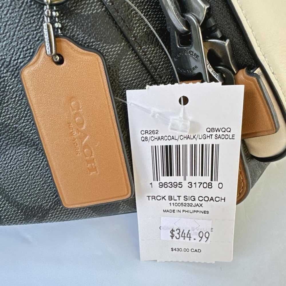 Coach Leather weekend bag - image 2