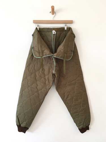 Quilted Army Liner Pants