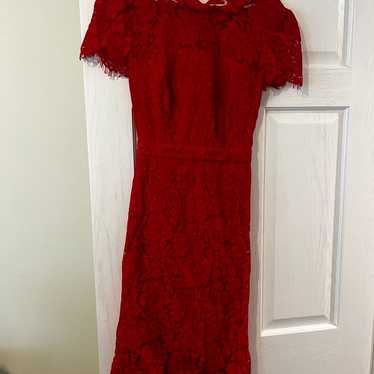 diane von furstenberg red dress