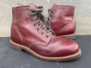 Chippewa Rare Vintage Chippewa Original Burgundy … - image 1